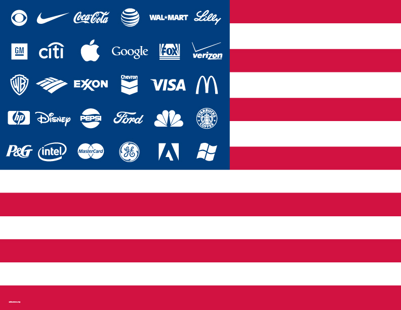The Corporate States of America by AdBusters