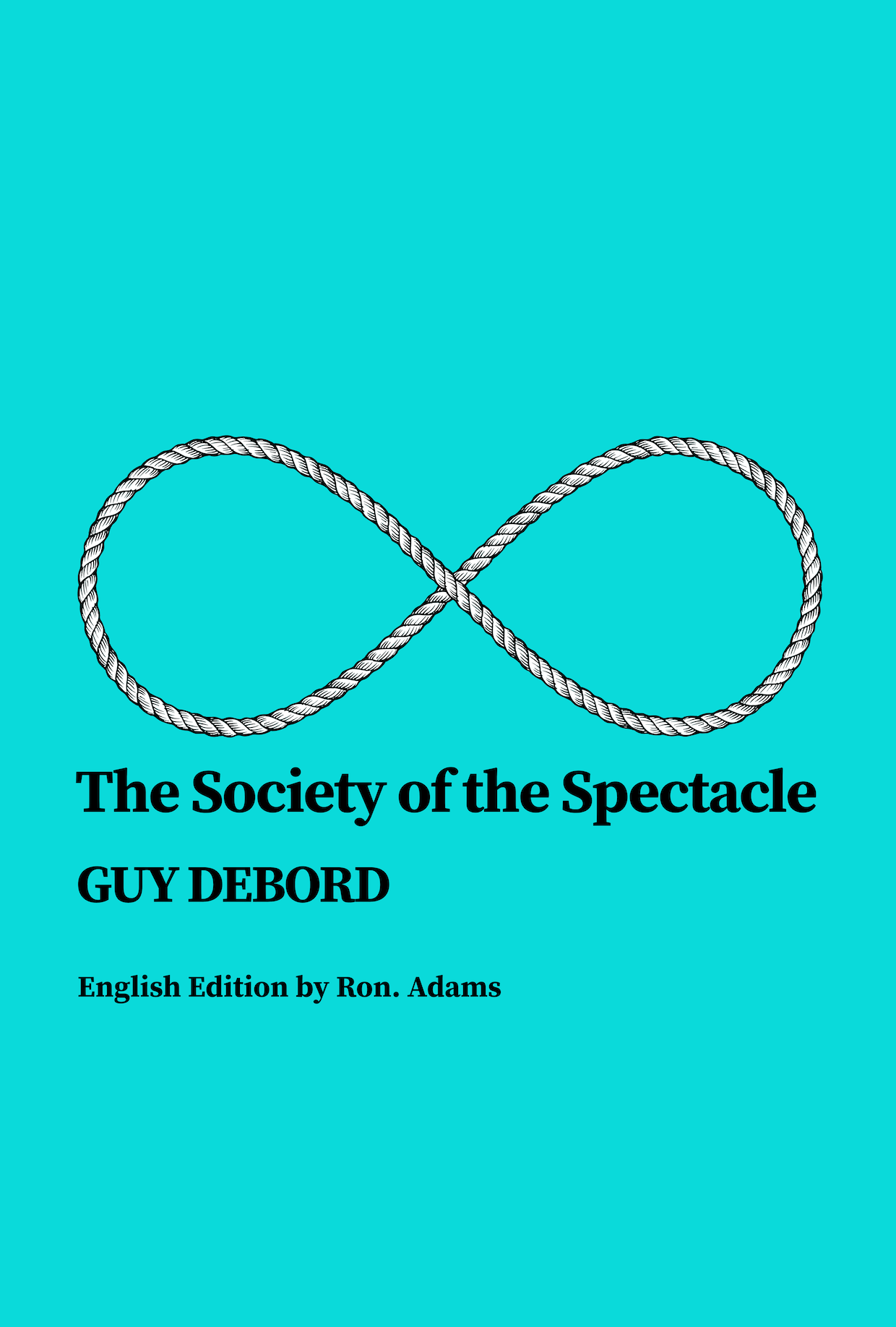 The Society of the Spectacle, cover design