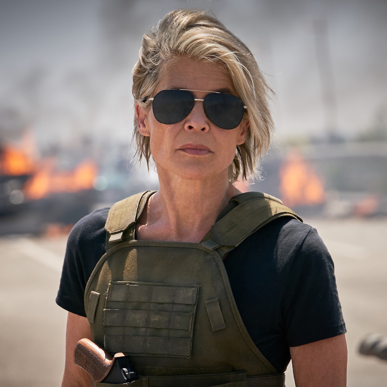 Sarah Connor, hero of the Terminator films and the Patron Saint of temporal self-determinacy.